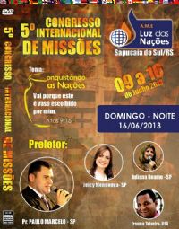 5 A.M.E Luz das Naes - Pastor Paulo Marcelo - Domingo  noite